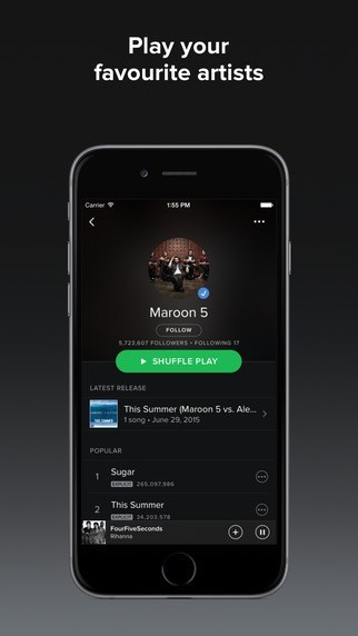 Spotify iphone app download free